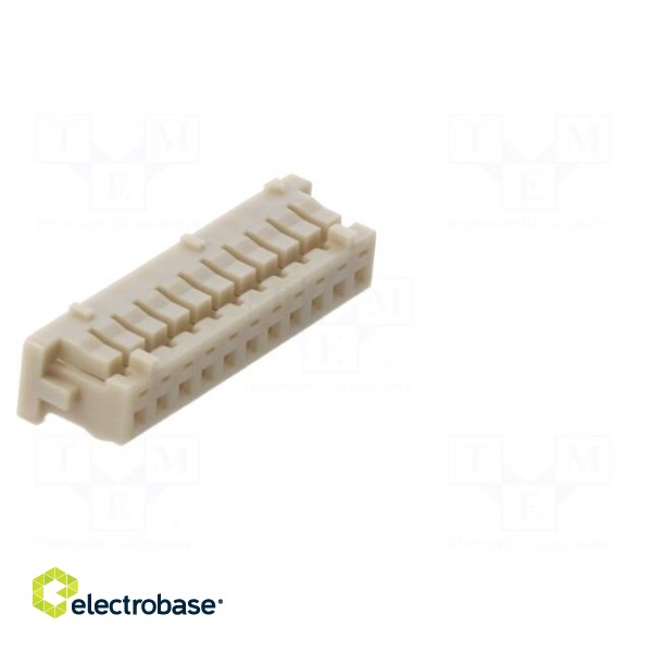 Plug | wire-board | female | DF13 | 1.25mm | PIN: 11 | w/o contacts image 8