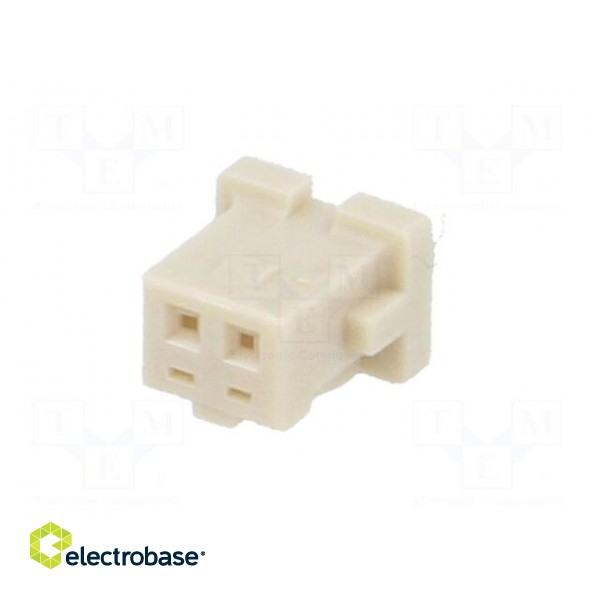 Plug | wire-board | female | DF13 | 1.25mm | PIN: 2 | w/o contacts paveikslėlis 6