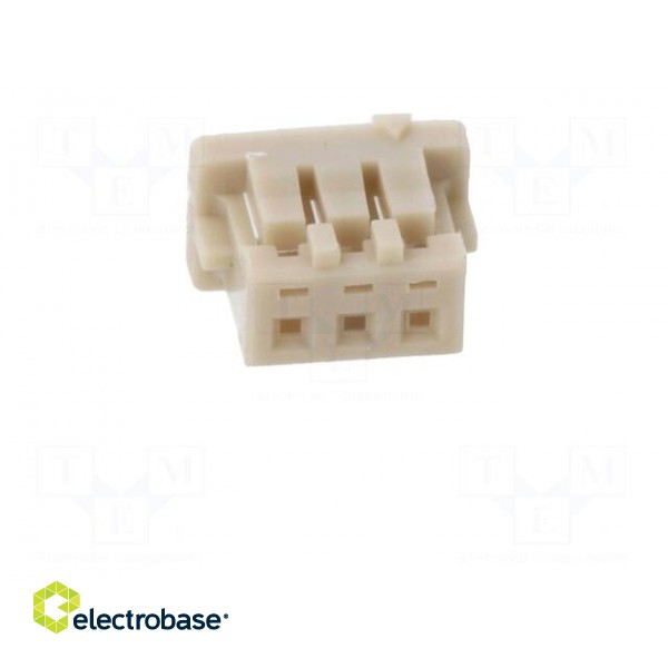 Plug | wire-board | female | DF13 | 1.25mm | PIN: 3 | w/o contacts image 9