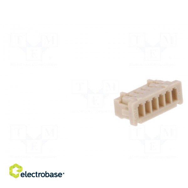 Plug | wire-board | female | DF13 | 1.25mm | PIN: 6 | w/o contacts image 4
