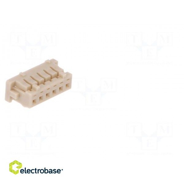 Plug | wire-board | female | DF13 | 1.25mm | PIN: 6 | w/o contacts image 8