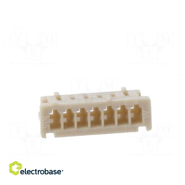 Plug | wire-board | female | DF13 | 1.25mm | PIN: 7 | w/o contacts image 5