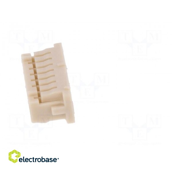 Plug | wire-board | female | DF13 | 1.25mm | PIN: 8 | w/o contacts image 3