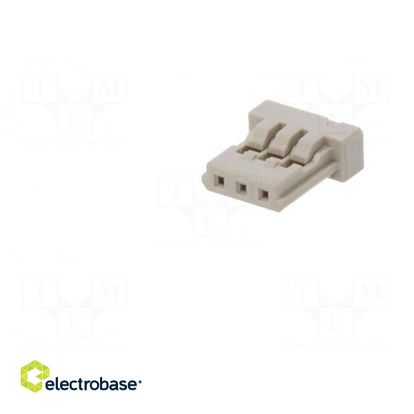 Plug | wire-board | female | DF14 | 1.25mm | PIN: 3 | w/o contacts image 2
