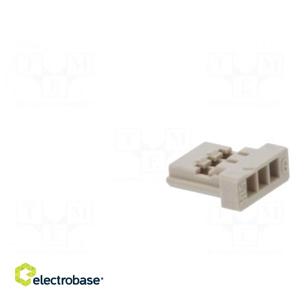 Plug | wire-board | female | DF14 | 1.25mm | PIN: 3 | w/o contacts image 4