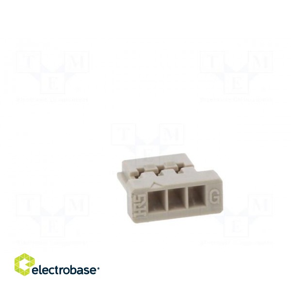 Plug | wire-board | female | DF14 | 1.25mm | PIN: 3 | w/o contacts image 5