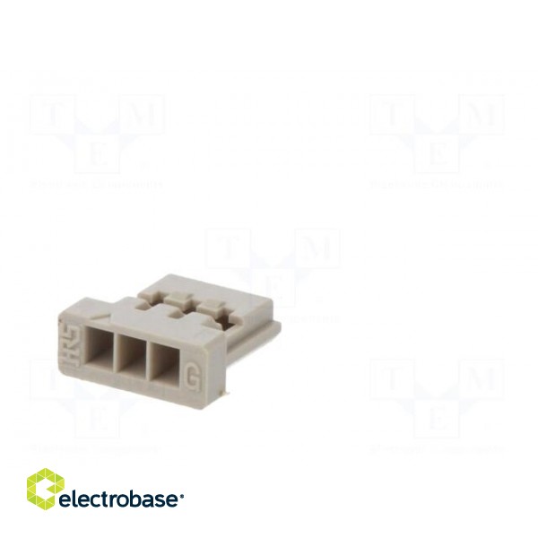 Plug | wire-board | female | DF14 | 1.25mm | PIN: 3 | w/o contacts image 6