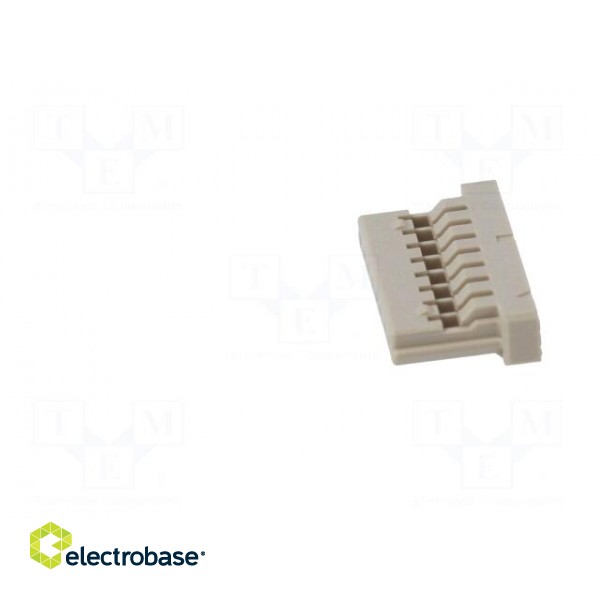 Plug | wire-board | female | DF14 | 1.25mm | PIN: 8 | w/o contacts image 3