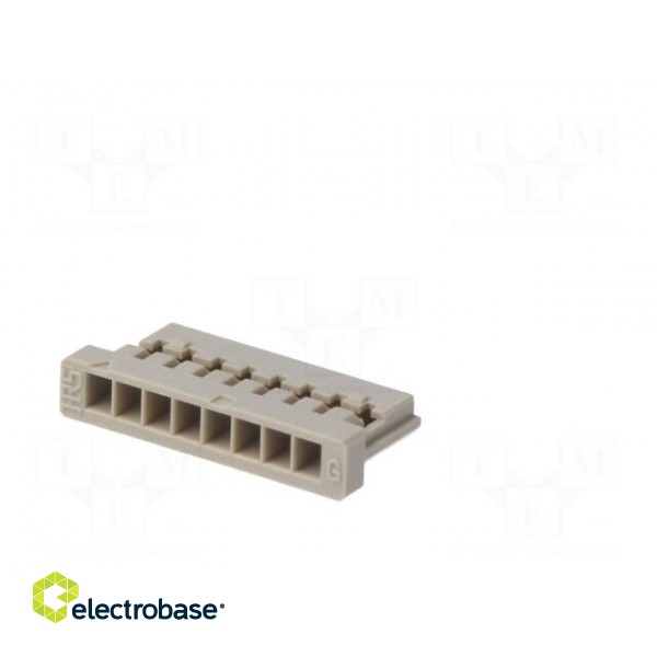 Plug | wire-board | female | DF14 | 1.25mm | PIN: 8 | w/o contacts image 6