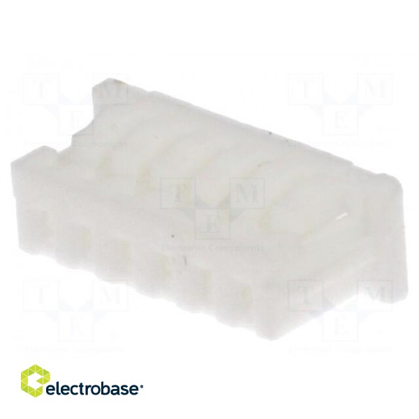 Plug | wire-board | female | PicoBlade | 1.25mm | PIN: 6 | w/o contacts image 1