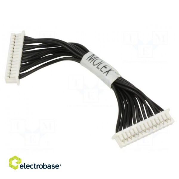 Connector: wire-board | PicoBlade™ | 0.05m | PIN: 14 | female x2 | plug