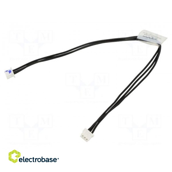 Connector: wire-board | PicoBlade™ | 0.15m | PIN: 3 | female x2 | plug
