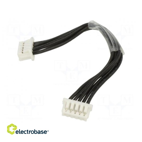 Connector: wire-board | with leads | 0.05m | PIN: 5 | 125V | 1A