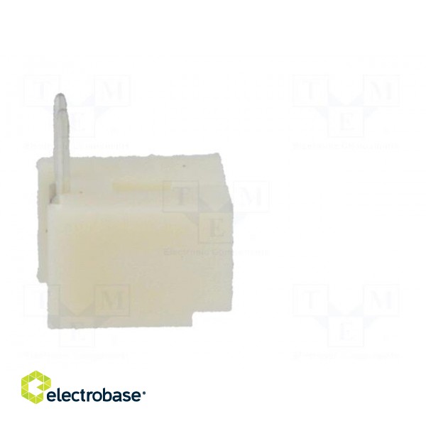 Socket | wire-board | male | 1.25mm | PIN: 2 | THT | 125V | 1A | tinned image 7