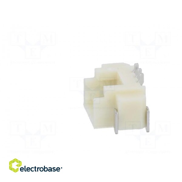 Socket | wire-board | male | 1.25mm | PIN: 3 | SMT | 125V | 1A | tinned image 3