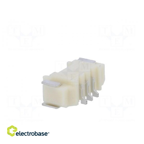 Socket | wire-board | male | 1.25mm | PIN: 3 | SMT | 125V | 1A | tinned image 7