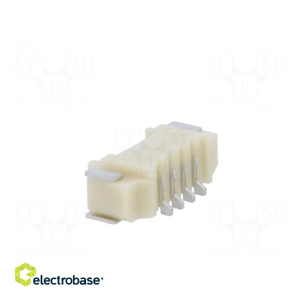 Connector: wire-board | socket | male | 1.25mm | PIN: 4 | SMT | 125V | 1A image 4