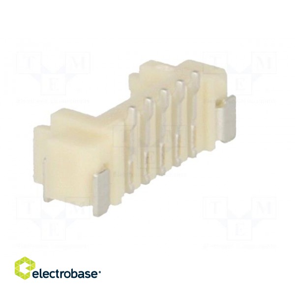 Connector: wire-board | socket | male | 1.25mm | PIN: 5 | SMT | 125V | 1A image 4