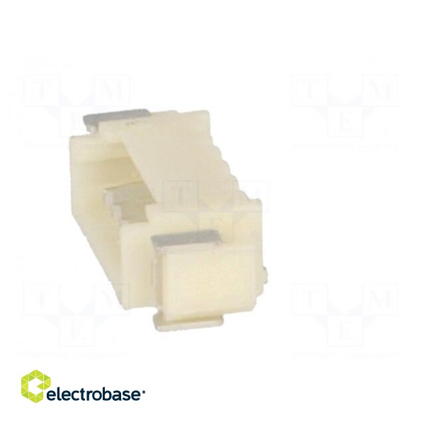 Socket | wire-board | male | 1.25mm | PIN: 5 | SMT | 125V | 1A | tinned image 3