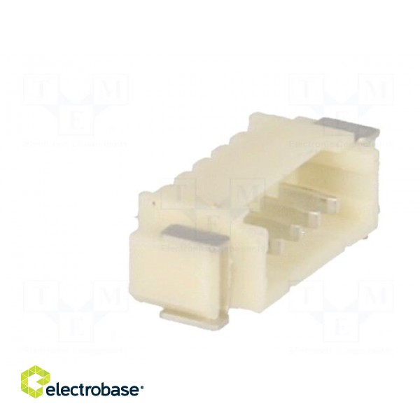 Socket | wire-board | male | 1.25mm | PIN: 5 | SMT | 125V | 1A | tinned image 8
