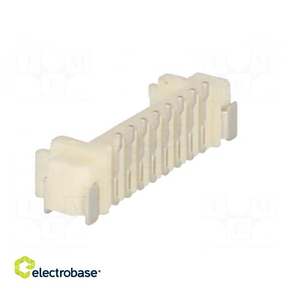 Socket | wire-board | male | 1.25mm | PIN: 8 | SMT | 125V | 1A | tinned image 4