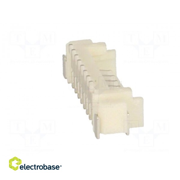 Socket | wire-board | male | 1.25mm | PIN: 8 | SMT | 125V | 1A | tinned image 7