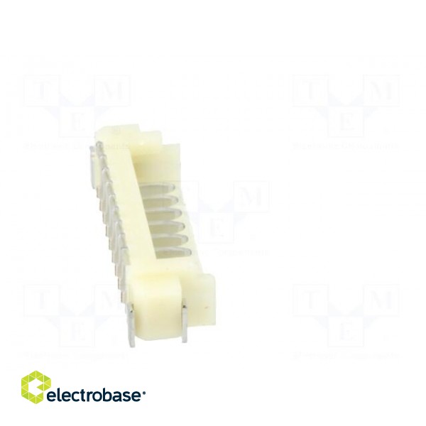 Socket | wire-board | male | 1.25mm | PIN: 9 | SMT | 125V | 1A | tinned image 7