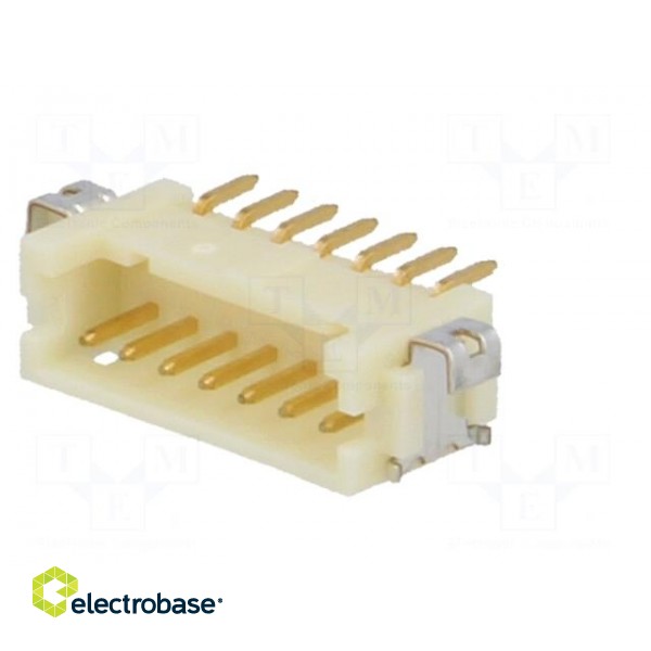 Socket | wire-board | male | DF13 | 1.25mm | PIN: 7 | SMT | on PCBs image 2