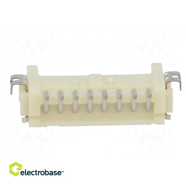 Socket | wire-board | male | DF13 | 1.25mm | PIN: 8 | SMT | on PCBs | tinned image 5