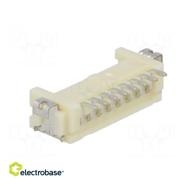 Socket | wire-board | male | DF13 | 1.25mm | PIN: 8 | SMT | on PCBs | tinned image 4