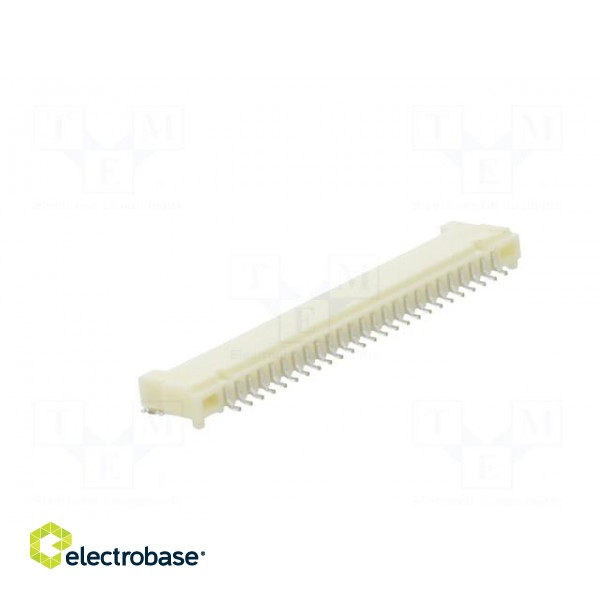 Socket | wire-board | male | DF14 | 1.25mm | PIN: 25 | SMT | on PCBs | tinned фото 4