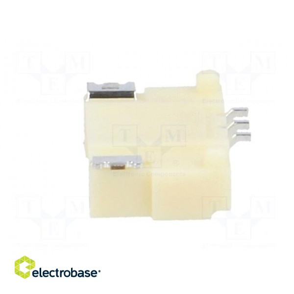 Socket | wire-board | male | DF14 | 1.25mm | PIN: 3 | SMT | on PCBs | tinned image 3