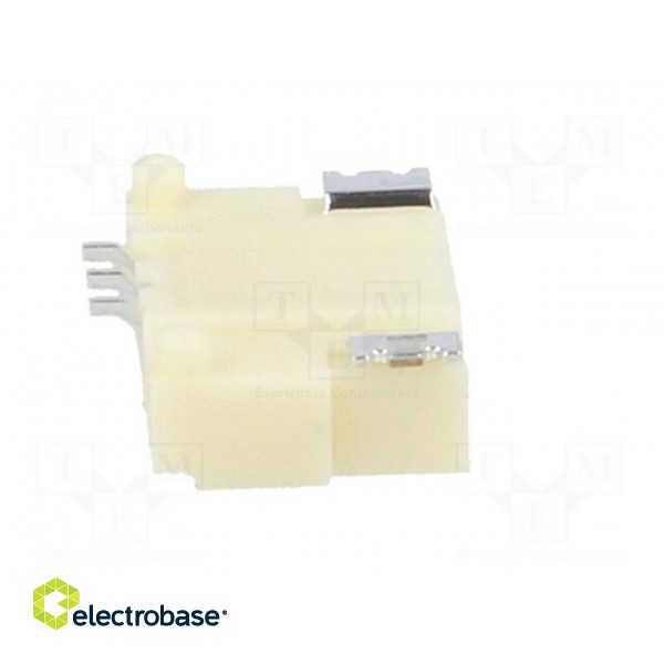 Socket | wire-board | male | DF14 | 1.25mm | PIN: 3 | SMT | on PCBs | tinned image 7