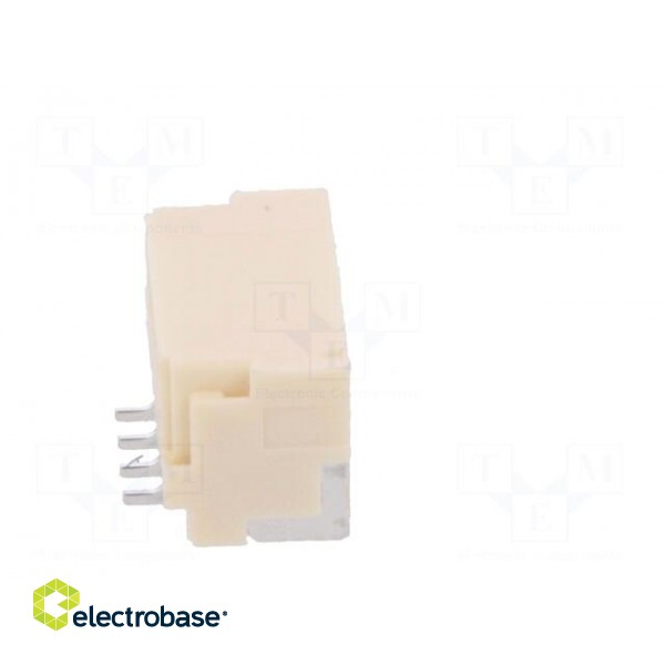 Socket | wire-board | male | GH | 1.25mm | PIN: 4 | SMT | 50V | 1A | horizontal image 7