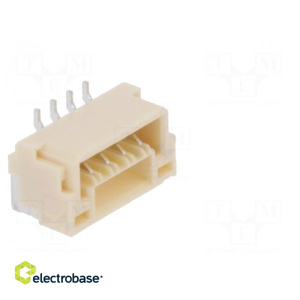Socket | wire-board | male | GH | 1.25mm | PIN: 4 | SMT | 50V | 1A | vertical image 8