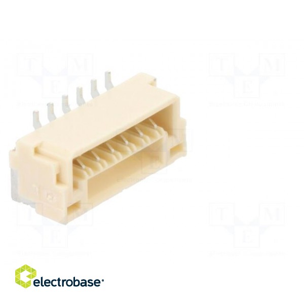 Socket | wire-board | male | GH | 1.25mm | PIN: 6 | SMT | 50V | 1A | vertical image 8