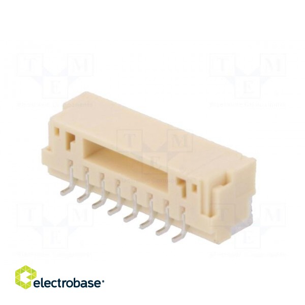 Socket | wire-board | male | GH | 1.25mm | PIN: 8 | SMT | 50V | 1A | horizontal image 6