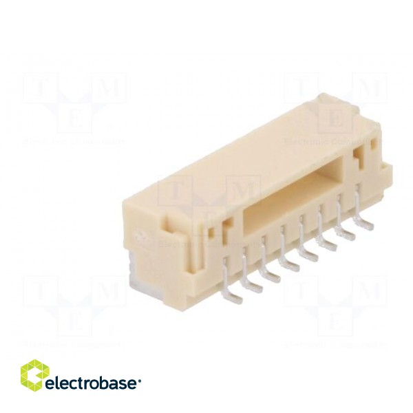 Socket | wire-board | male | GH | 1.25mm | PIN: 8 | SMT | 50V | 1A | horizontal image 4