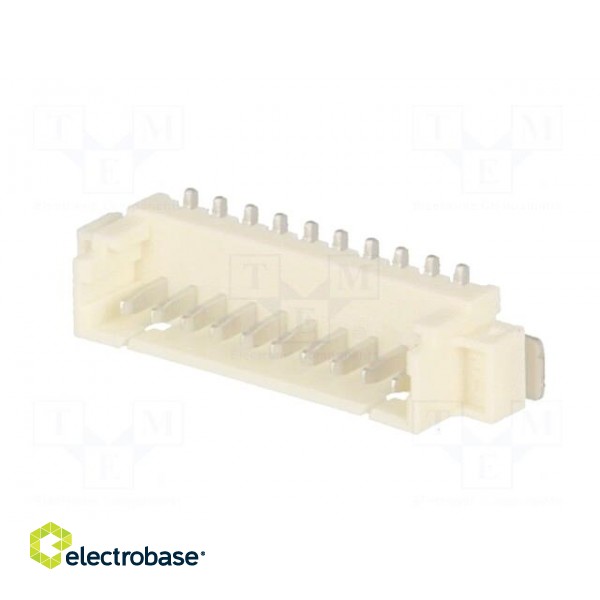 Socket | wire-board | male | PicoBlade™ | 1.25mm | PIN: 10 | SMT | 1A | 125V фото 2