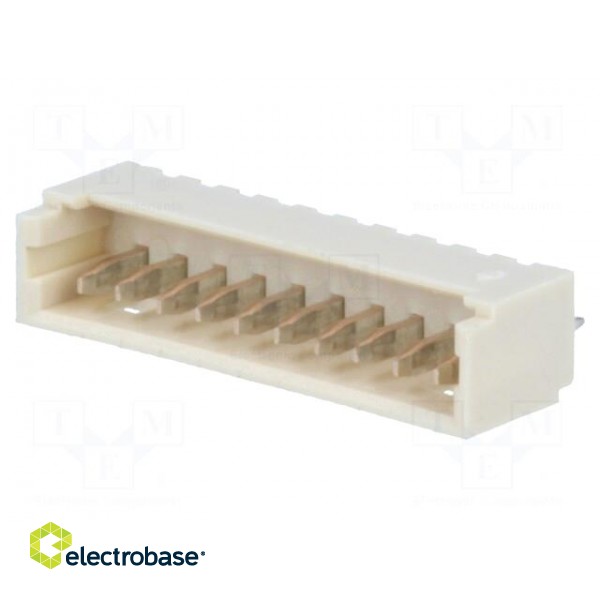 Socket | wire-board | male | PicoBlade™ | 1.25mm | PIN: 10 | THT | 1A | 125V image 1