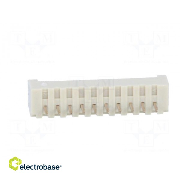 Socket | wire-board | male | PicoBlade™ | 1.25mm | PIN: 10 | THT | 1A | 125V image 5