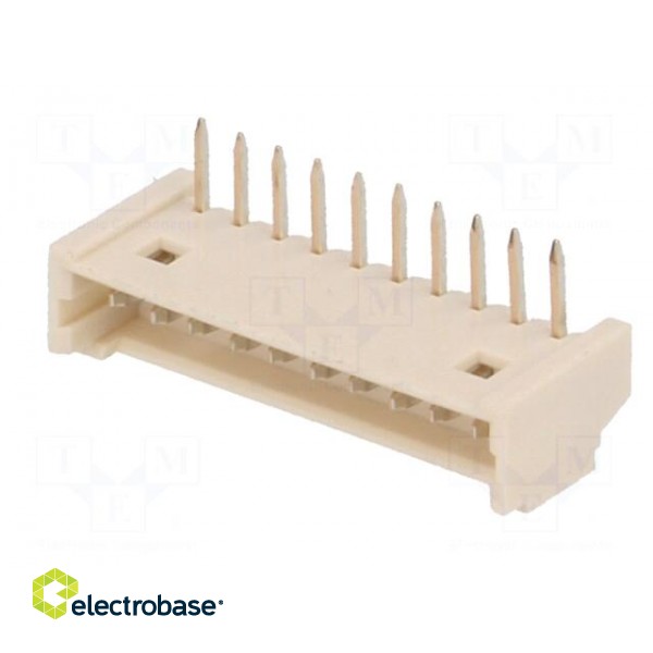 Socket | wire-board | male | PicoBlade™ | 1.25mm | PIN: 10 | THT | 1A | 125V фото 2