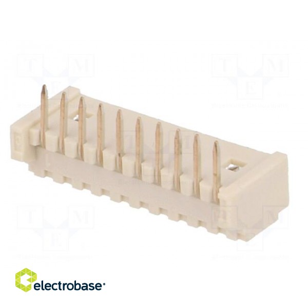 Socket | wire-board | male | PicoBlade™ | 1.25mm | PIN: 10 | THT | 1A | 125V image 6