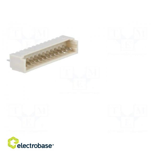 Socket | wire-board | male | PicoBlade | 1.25mm | PIN: 12 | THT | 1A | tinned paveikslėlis 8