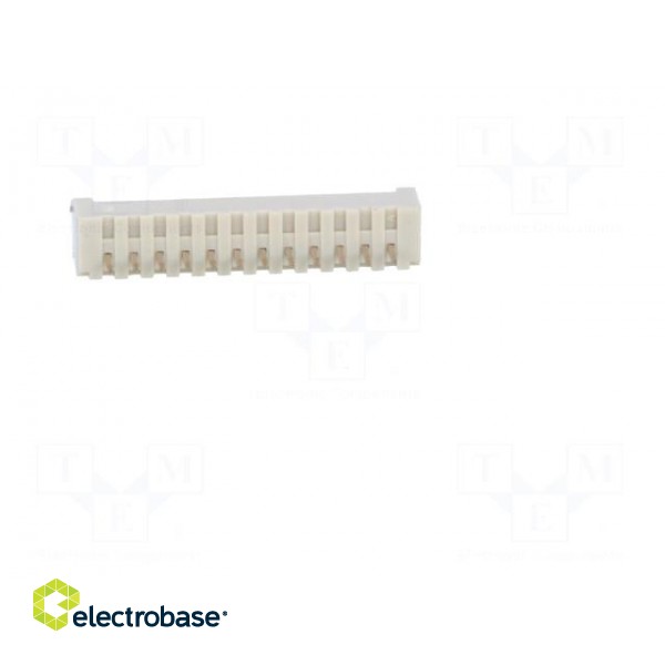 Socket | wire-board | male | PicoBlade | 1.25mm | PIN: 12 | THT | 1A | tinned paveikslėlis 5