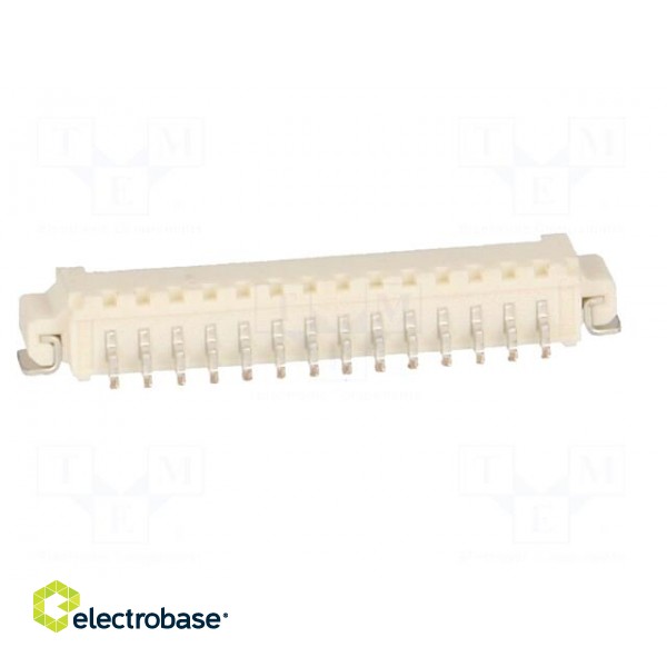 Socket | wire-board | male | PicoBlade | 1.25mm | PIN: 14 | SMT | 1A | tinned paveikslėlis 5