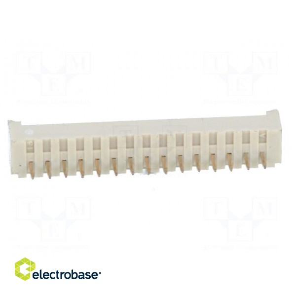Socket | wire-board | male | PicoBlade™ | 1.25mm | PIN: 15 | THT | 1A | 125V image 5