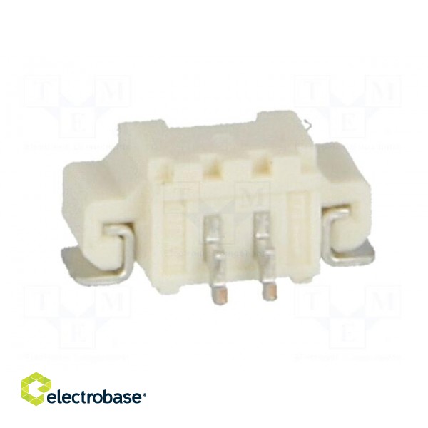 Socket | wire-board | male | PicoBlade™ | 1.25mm | PIN: 2 | SMT | 1A | tinned image 5