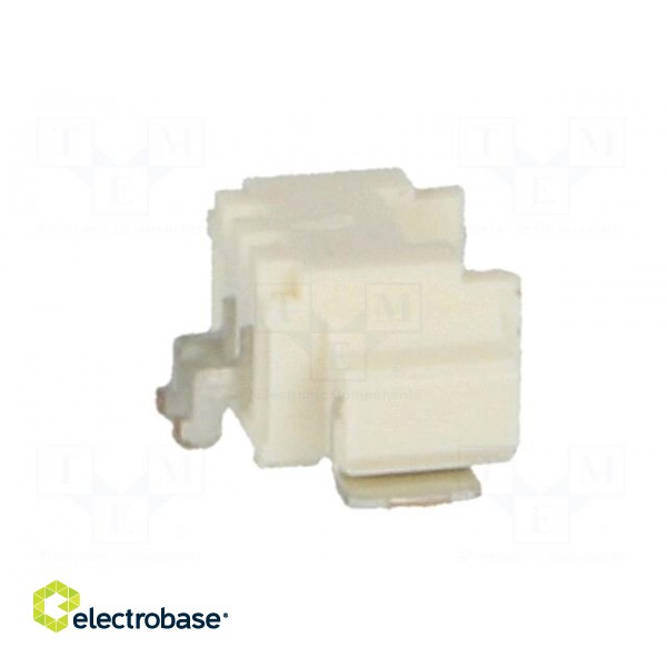 Socket | wire-board | male | PicoBlade™ | 1.25mm | PIN: 2 | SMT | 1A | tinned image 7