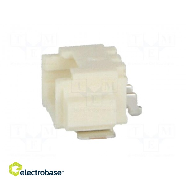 Socket | wire-board | male | PicoBlade™ | 1.25mm | PIN: 2 | SMT | 1A | tinned image 3